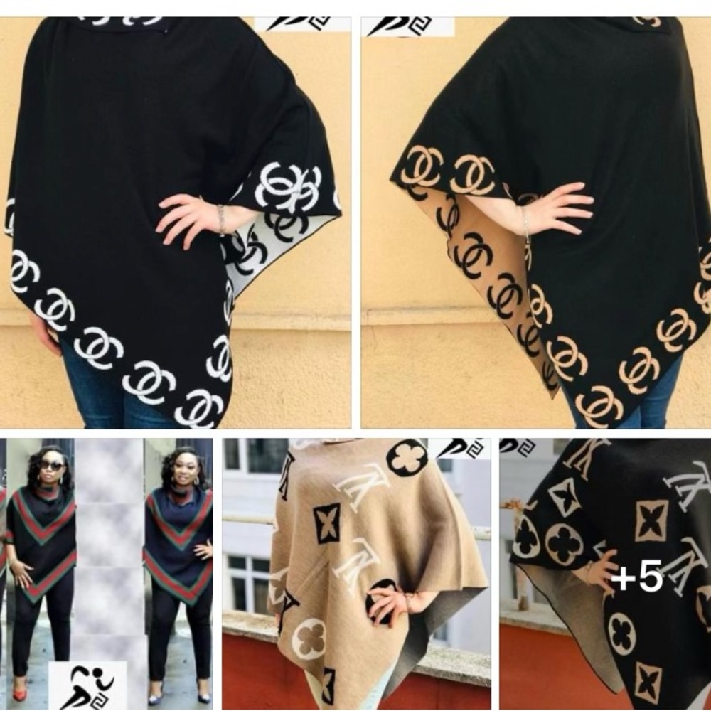 Luxury ponchos